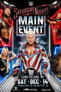 Download  WWE Saturday Night’s Main Event PPV (December 14th 2024) English Full WWE Special Show 480p 720p 1080p